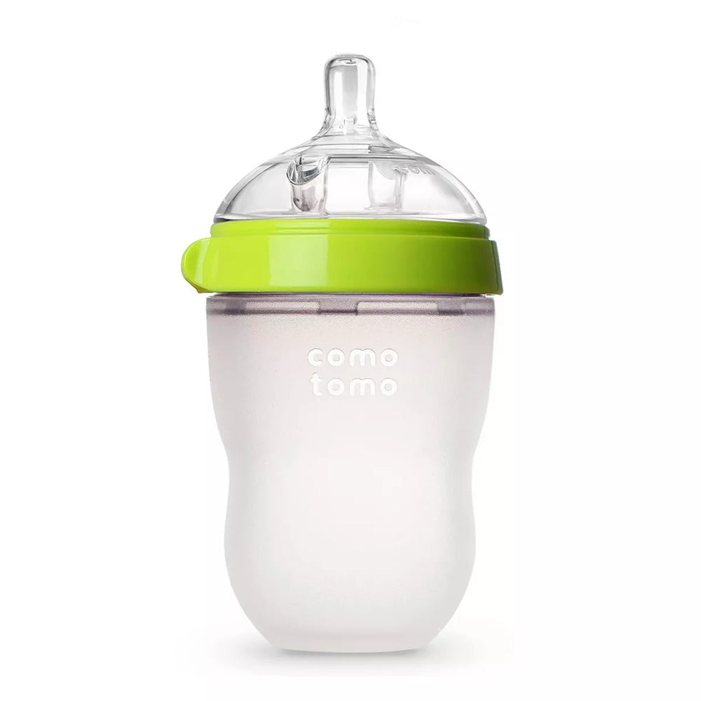 Comotomo Mamadera 250 ml  - Verde