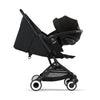 Cybex Travel System Coche ORFEO Magic Black con Silla Nido Aton G