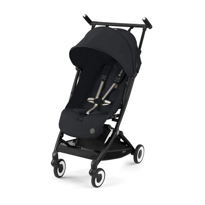 Cybex Travel System Coche LIBELLE BLK Magic Black con Silla Nido Aton B2
