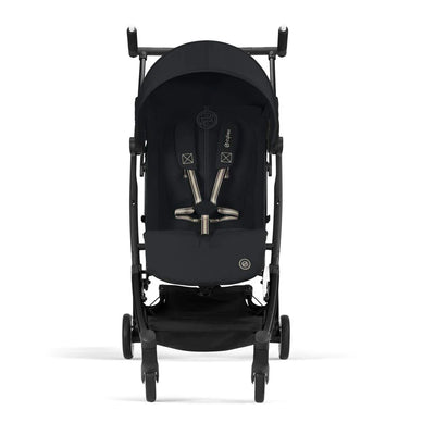 Cybex Travel System Coche LIBELLE BLK Magic Black con Silla Nido Aton B2