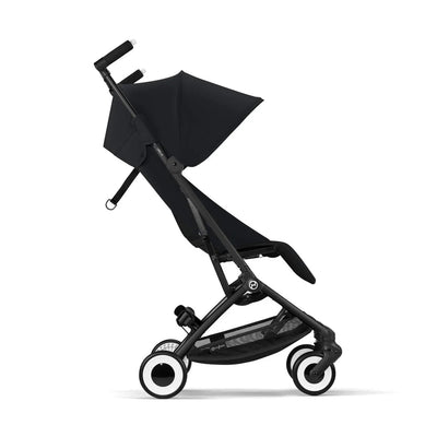 Cybex Travel System Coche LIBELLE BLK Magic Black con Silla Nido Aton B2