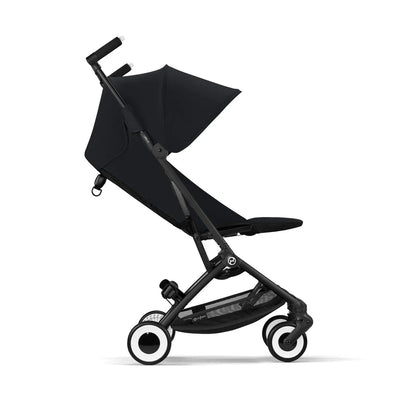 Cybex Travel System Coche LIBELLE BLK Magic Black con Silla Nido Aton B2