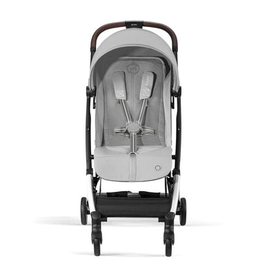 Cybex Travel System Coche ORFEO Fog Grey con Silla Nido Aton S2