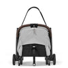 Cybex Travel System Coche ORFEO Fog Grey con Silla Nido Aton S2
