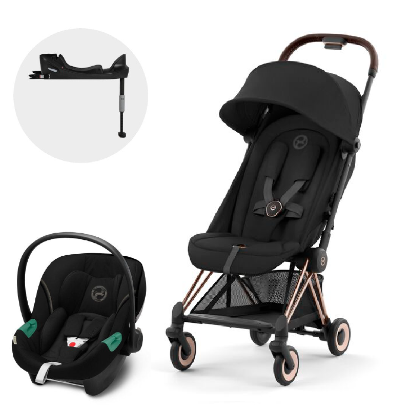 Cybex Travel System Coche COYA con Silla Nido Aton S2