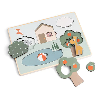 Done by Deer Puzzle de Madera en capas - Deer Friends