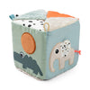 Cubo Desplegable Sensorial Done by Deer mostrando los detalles de diseño.