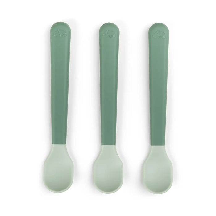Done by Deer Set 3 Cucharas - Verde