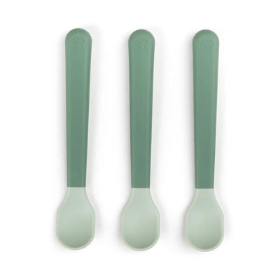 Done by Deer Set 3 Cucharas - Verde