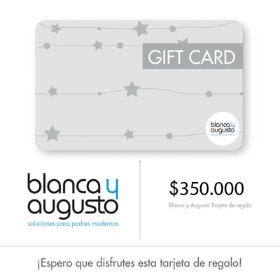 Gift Card Digital Estrellas Blanca y Augusto