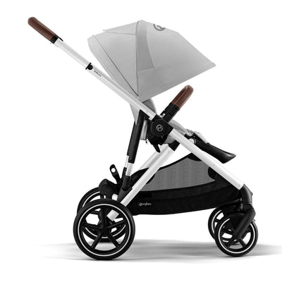 Cybex Travel System Coche GAZELLE SLV Lava Grey con Silla Nido Aton S2