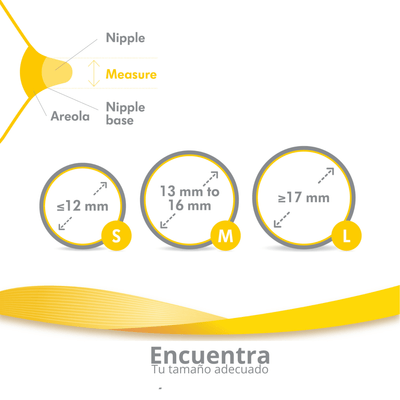 Medela Protector de pezón contacto - Talla S (16mm)