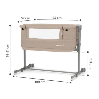 Kinderkraft Cuna Colecho NESTE GROW - Beige