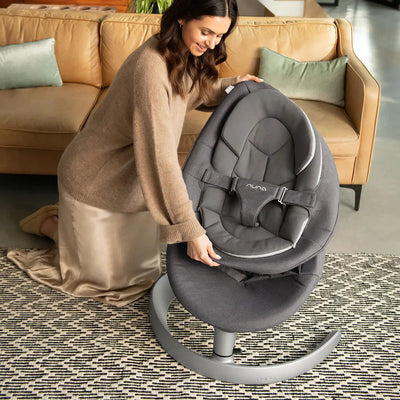 Nuna Hamaca Mecedora Bouncer Leaf™ Grow - Granite