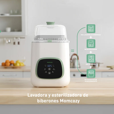 Momcozy Lavadora y esterilizadora de biberones KleanPal Pro (PRE-VENTA)