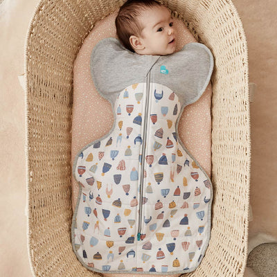 Love to Dream Saco Swaddle UP™ TOG 2.5 - Estampado Gorros