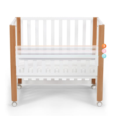 Kinderkraft Cuna de madera KOYA