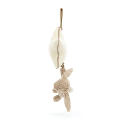 Peluche conejo musical Madison Jellycat talla M vista de arriba