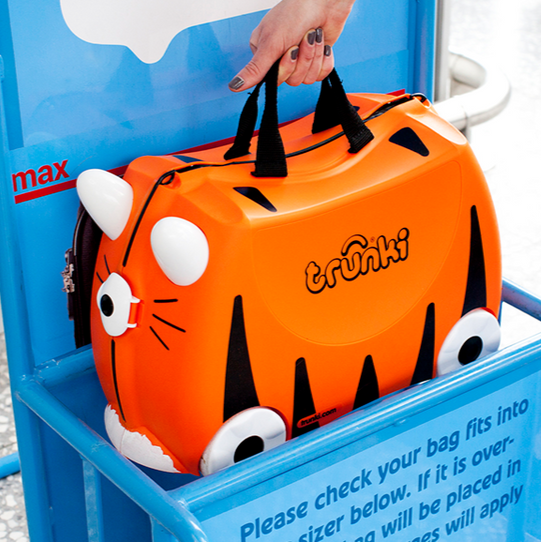 Trunki Maleta con Ruedas Tigre Blanca y Augusto