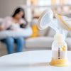 Embudo PersonalFit Flex™ del Medela Extractor de Leche Harmony™, con ángulo de apertura de 105° para un mejor ajuste y mayor comodidad