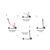 Smartrike Scooter Xtend Mini-Ride 3 en 1 - Rosado
