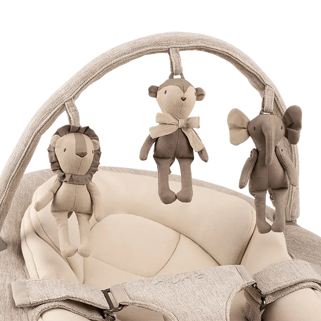 Nuna Hamaca Mecedora Bouncer Leaf™ Grow - Sand