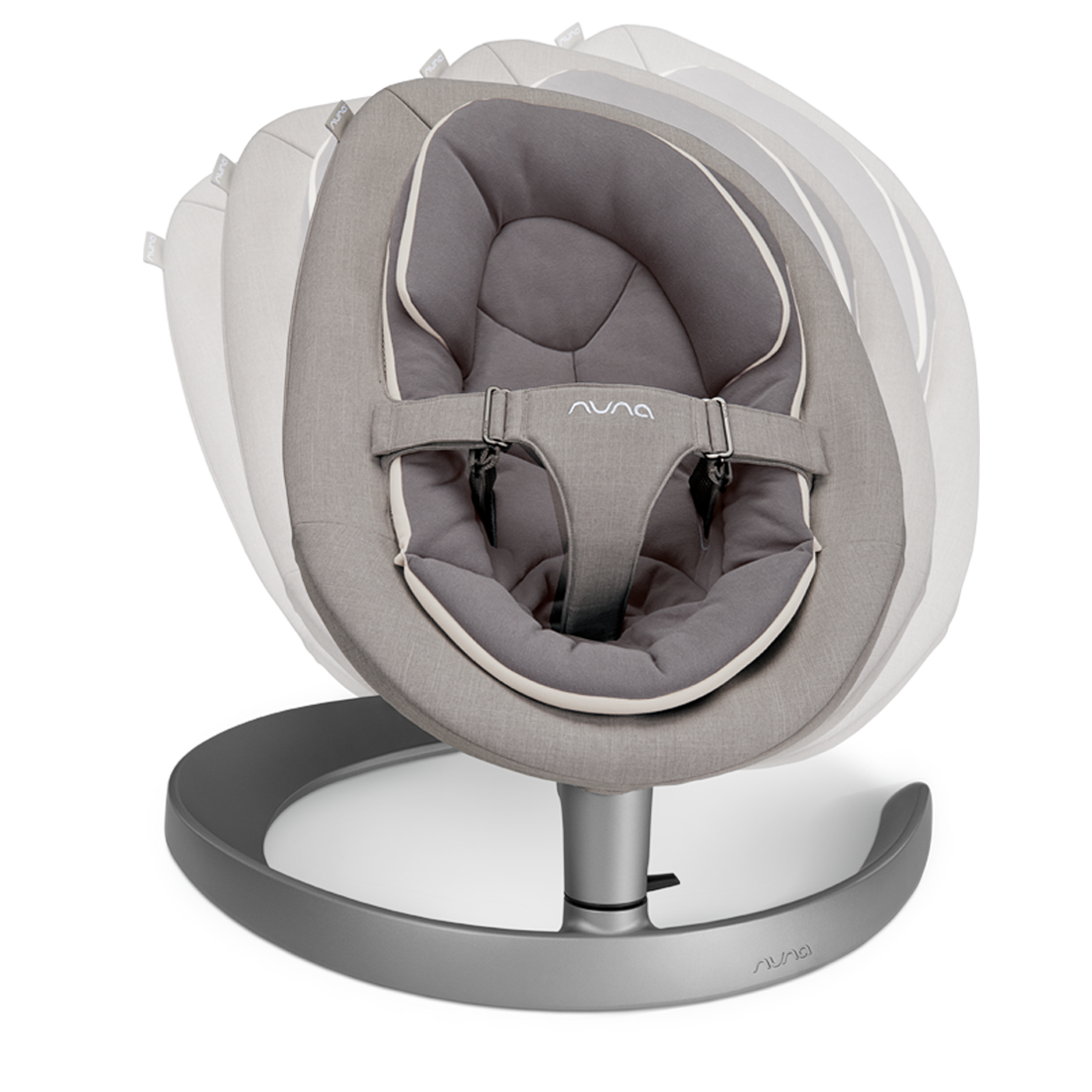 Nuna Hamaca Mecedora Bouncer Leaf™ Grow - Quartz