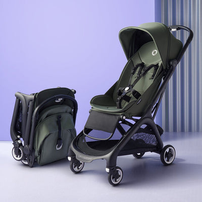 Travel System Coche Bugaboo BUTTERFLY Taupe con Silla Nido ATON S2