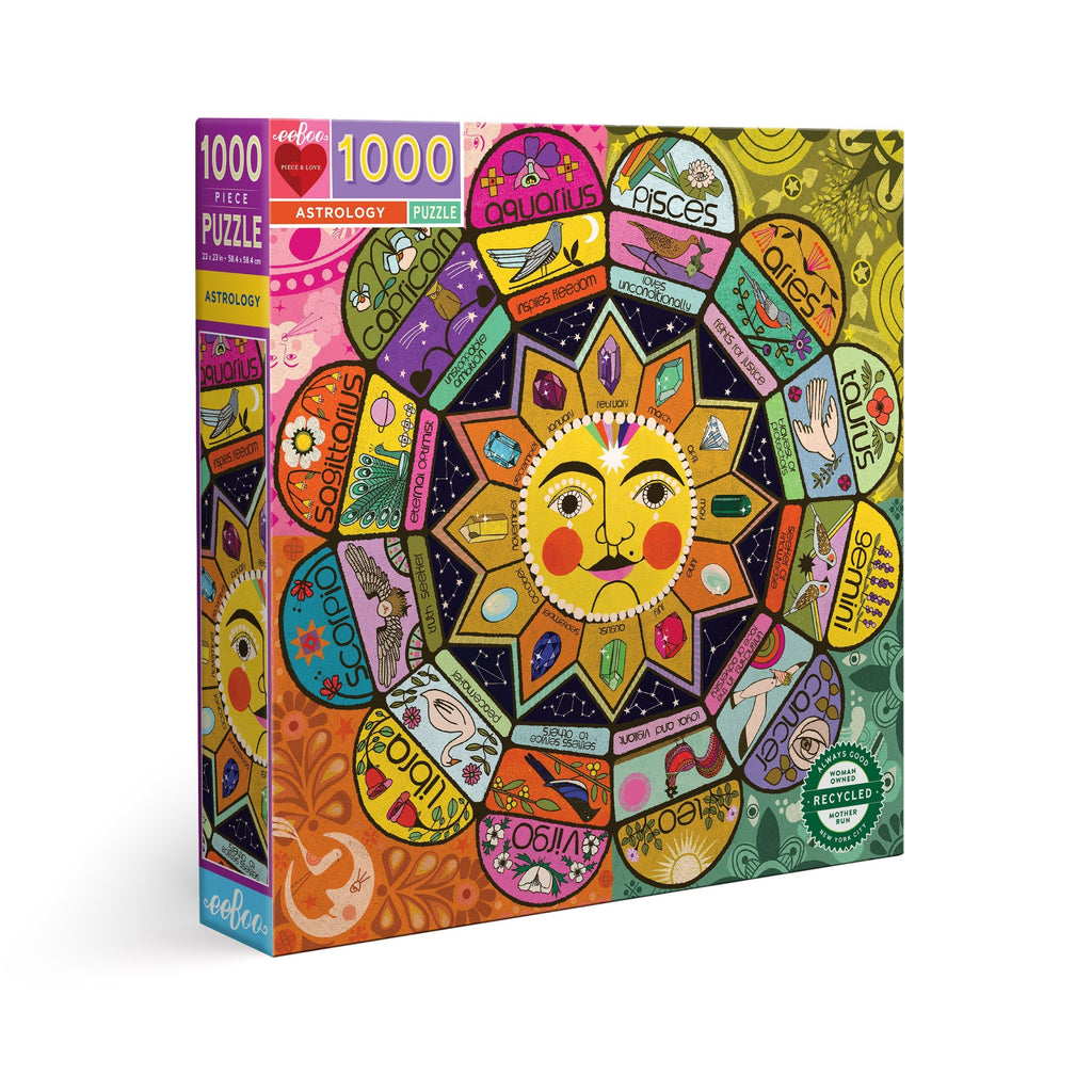 Eeboo Puzzle 1000 piezas - Astrología
