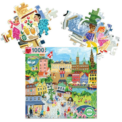 Eeboo Puzzle 1000 piezas - Copenhague