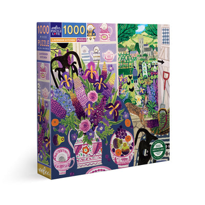 Eeboo Puzzle 1000 piezas - Lavender Kitchen
