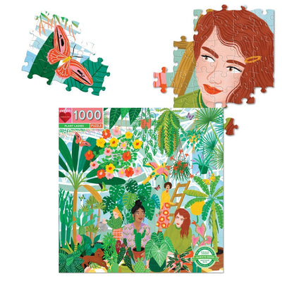 Eeboo Puzzle 1000 piezas - Plant Ladies