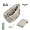 Done by Deer bolso tote acolchado - arena