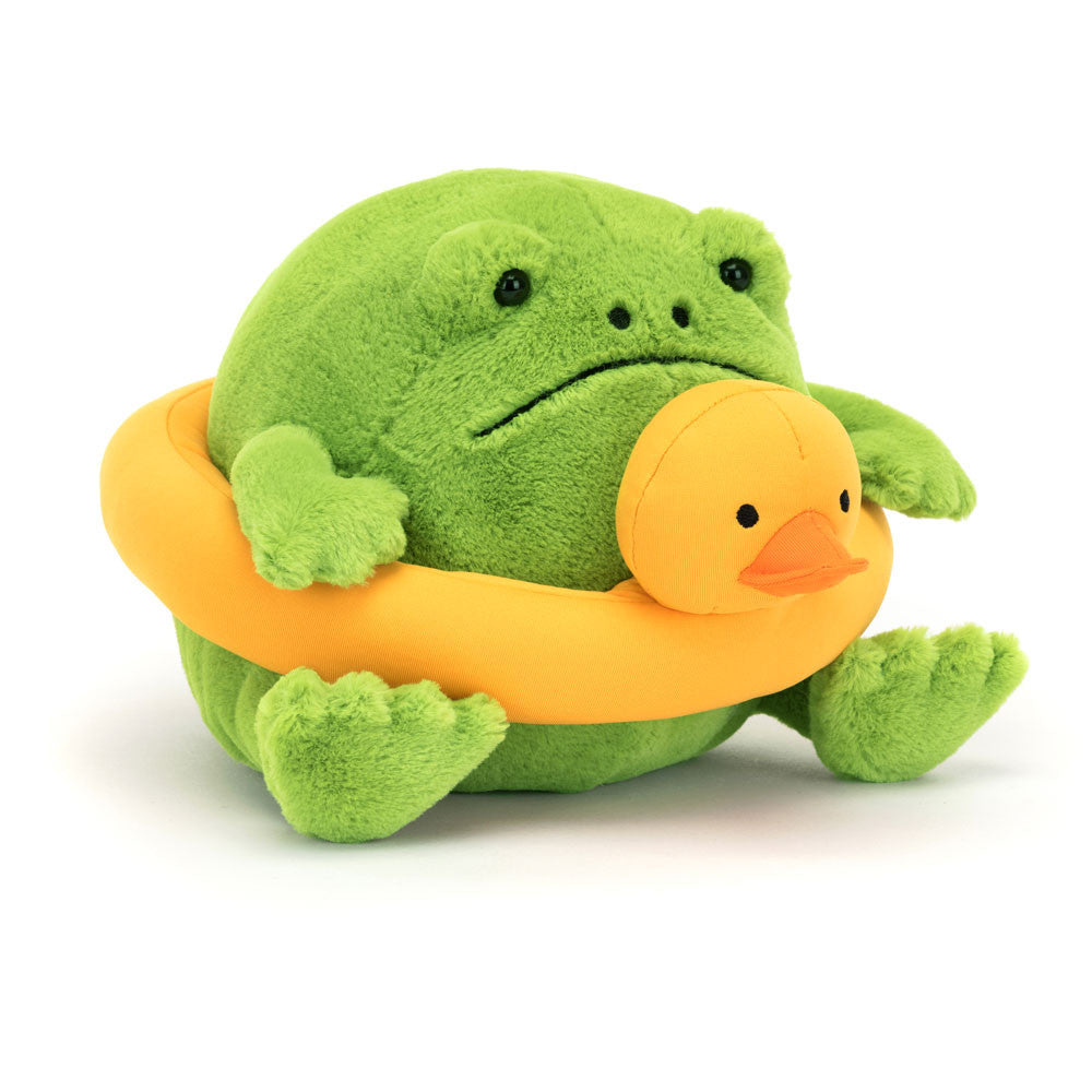 Jellycat Peluche Rana Ricky Rain Salvavidas