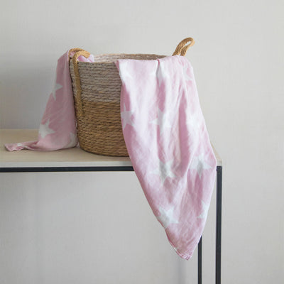 Kosleeping Manta Swaddle Bambu - Rosada