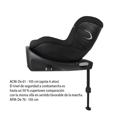 Cybex Silla Convertible SIRONA GI i-Size - Lava Grey