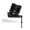 Cybex Silla Convertible SIRONA GI i-Size - Moon Black