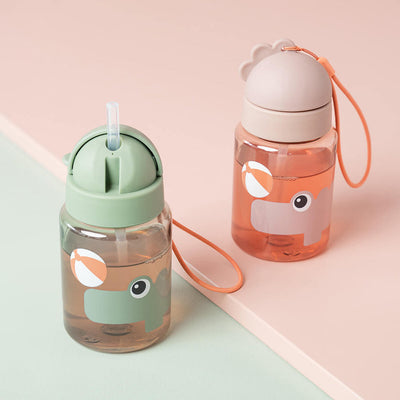 Done by Deer Botella para el agua 280 ml - playground rosa
