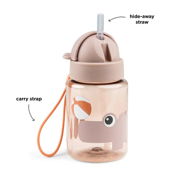Done by Deer Botella para el agua 280 ml - playground rosa