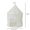3 Sprouts Carpa Infantil para jugar  - Blueberry Ivory