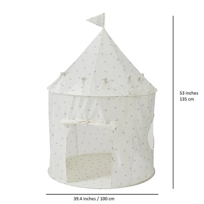 3 Sprouts Carpa Infantil para jugar  - Blueberry Ivory
