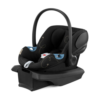 Cybex Travel System Coche EEZY S TWIST+ 2 BLK Grey con Silla Nido Aton G