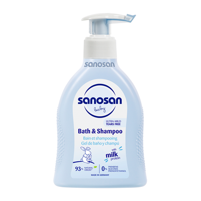 Sanosan Gel de baño y Shampoo para bebé