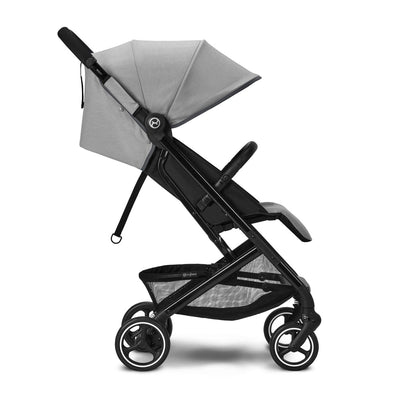 Cybex Travel System Coche BEEZY Lava Grey con Silla Nido Aton B2