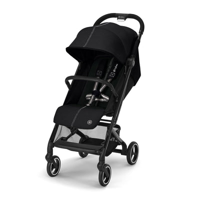 Cybex Travel System Coche BEEZY Moon Black con Silla Nido Aton S2