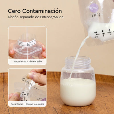 Momcozy Bolsa para almacenar leche materna - 50 unidades