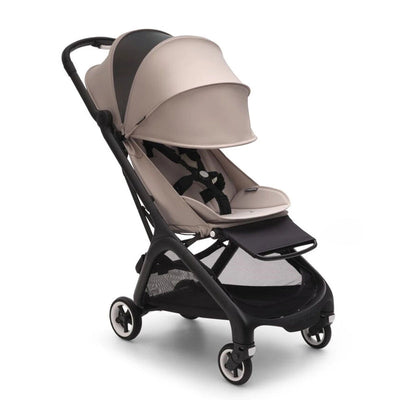 Bugaboo Butterfly Coche Compacto Color Taupe o Beige con capota abierta