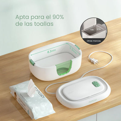 Momcozy Calentador Toallitas Humedas – Gran Capacidad y Máximo Confort