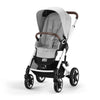 Cybex Travel System Coche TALOS LUX 2.0 Grey con Silla Nido Aton G