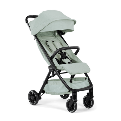 Coche Nuna Trvl compacto.